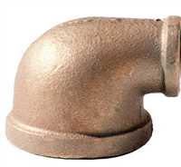 IBRLF9FD,Brass 90ø Elbows,Merit Brass Co.