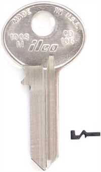 ICO106BR,Locks, Latches, Keys, Keying,Kaba Ilco Corp, 24685
